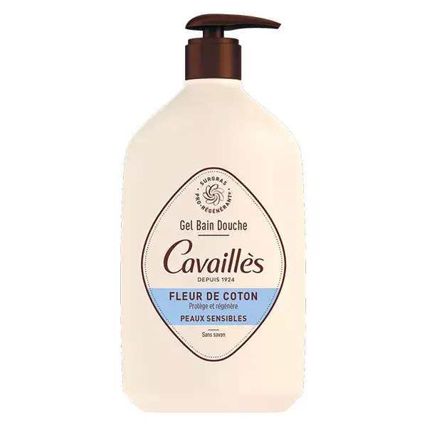 Rogé Cavaillès Cotton Flower Gel de Banho e Chuveiro Extra-Rico 1L
