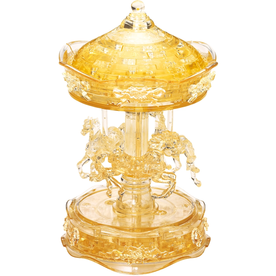 HCM Kinzel Crystal Puzzle Karussell Mehrfarbig