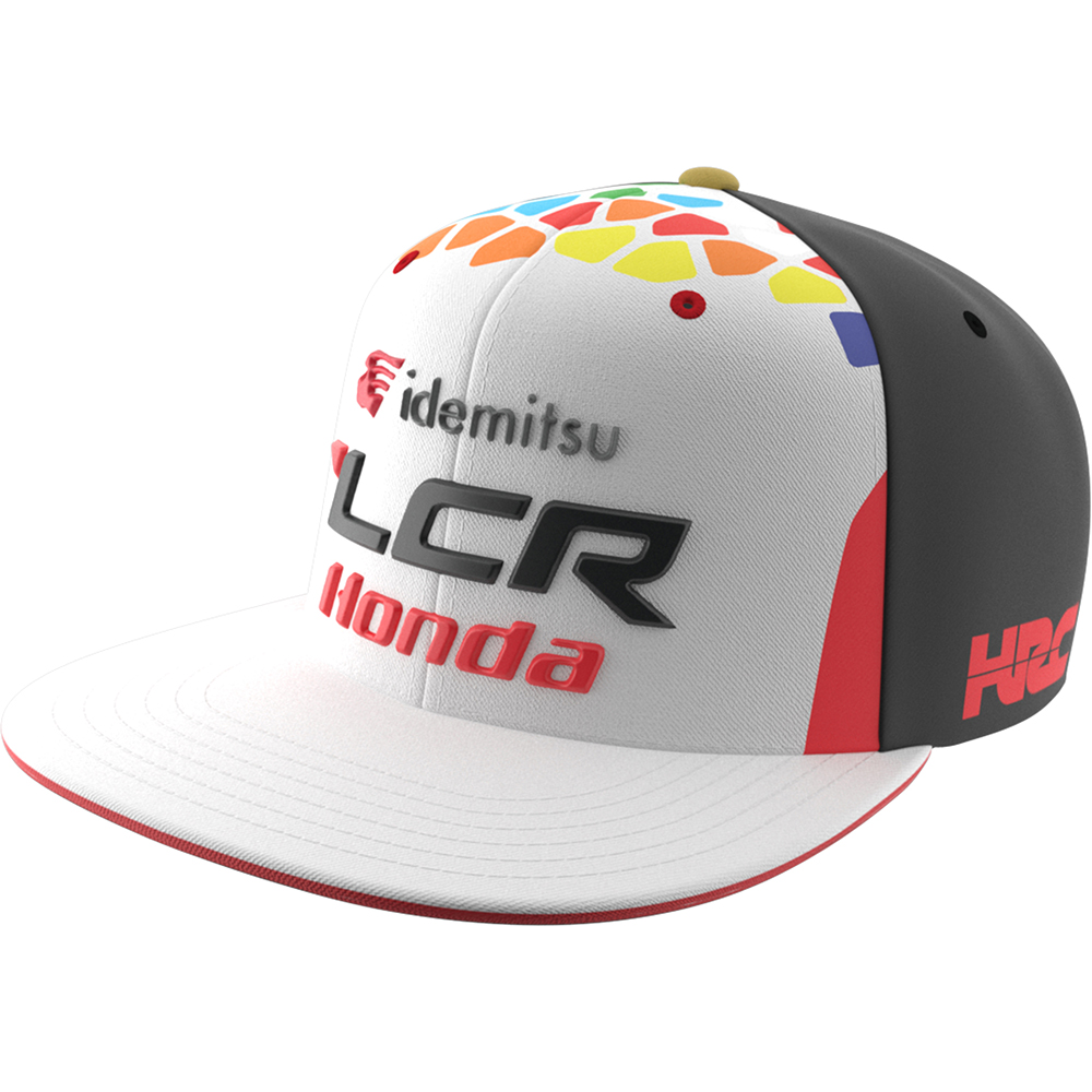 Ixon - Casquette Flat LCR / Taka 22 Noir / Blanc / Rouge