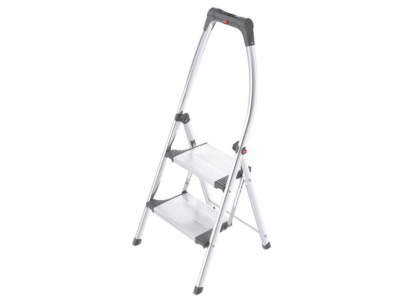 Hailo Klapptritt LivingStep Plus 2 Stufen Klappleiter mit 2 Stufen