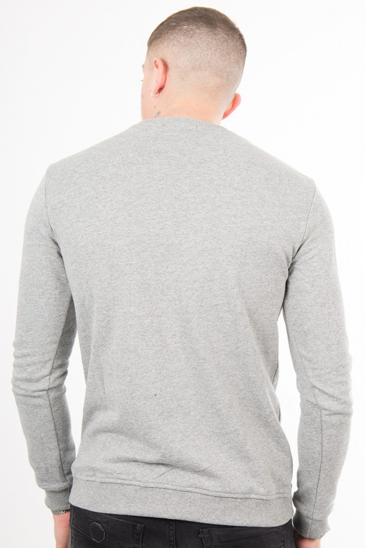 Pull Icons ailes gris chiné