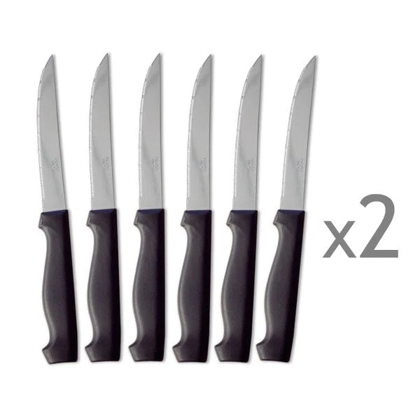 Lot 12 couteaux à steak Sabatier International