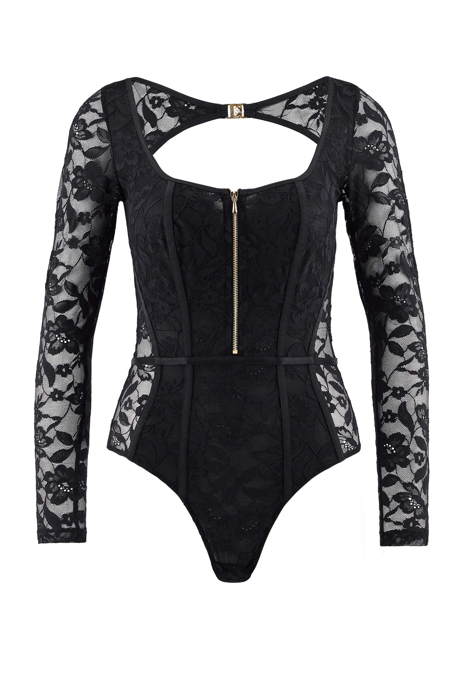 LES BODYS BY AUBADE - Body fines bretelles | Noir