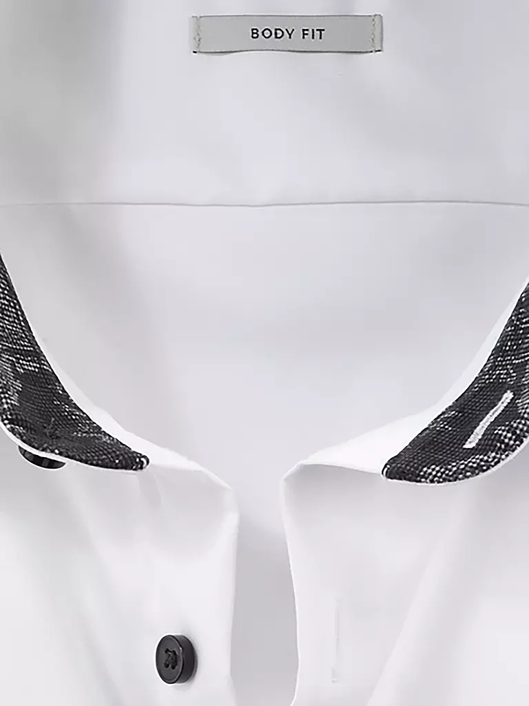 OLYMP LEVEL FIVE Hemd Body Fit weiss