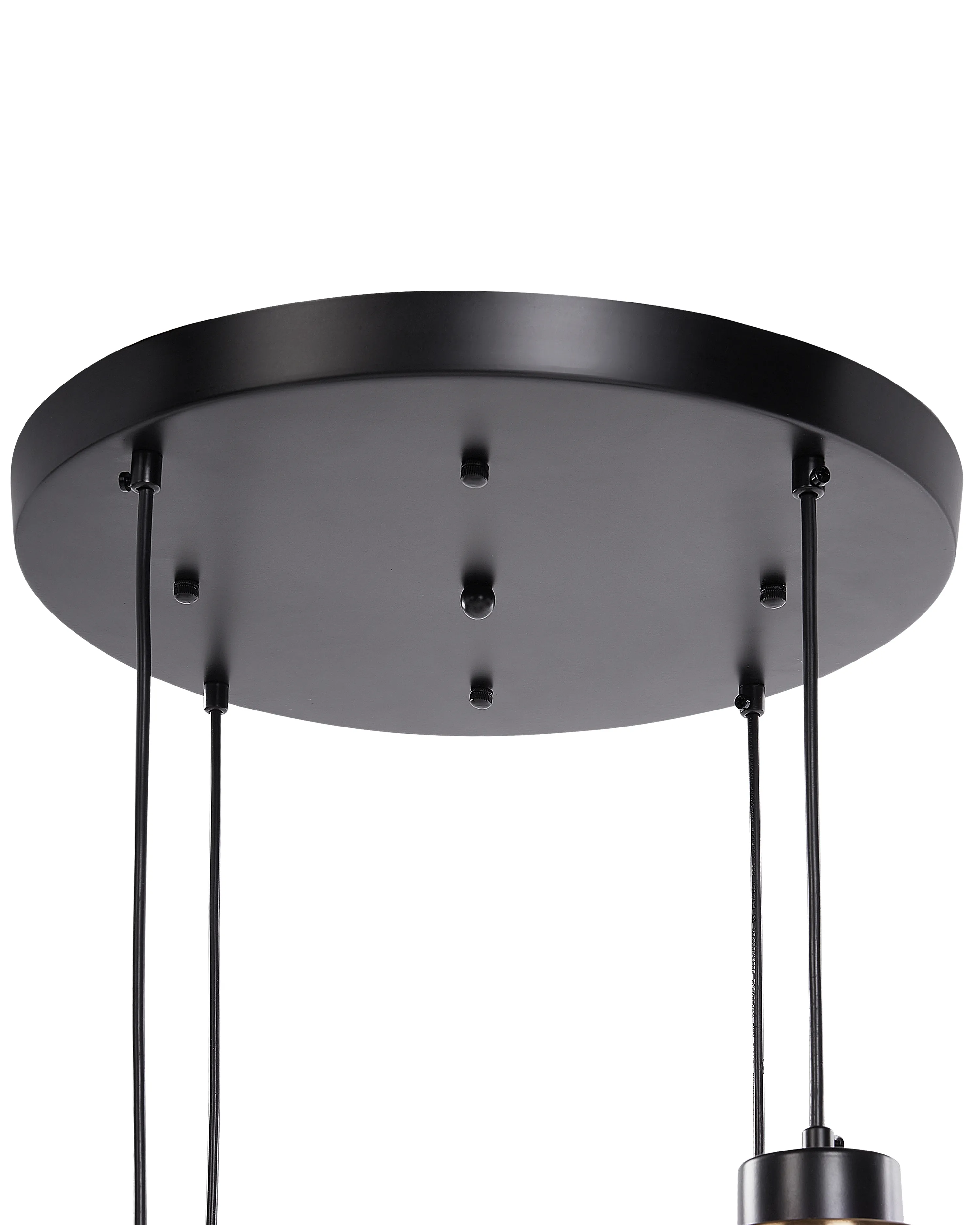 Hanglamp ZAYANDE Glas Lichtgrijs