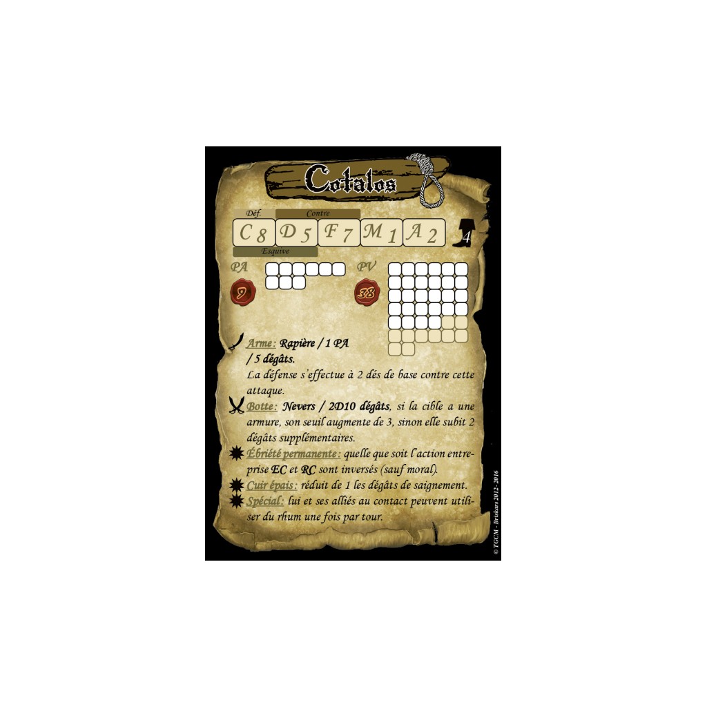 Briskars - Mercenaires - Cotalos