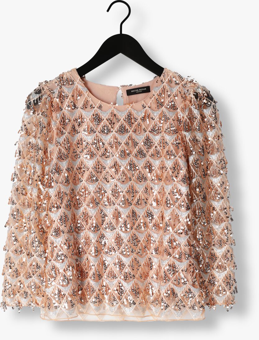 BRUUNS BAZAAR roze bruuns bazaar top sweetbay leonise blouse