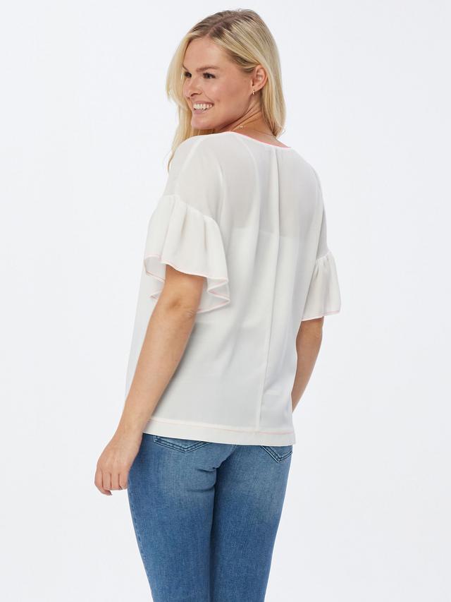 Blusenshirt mit Flügelärmeln