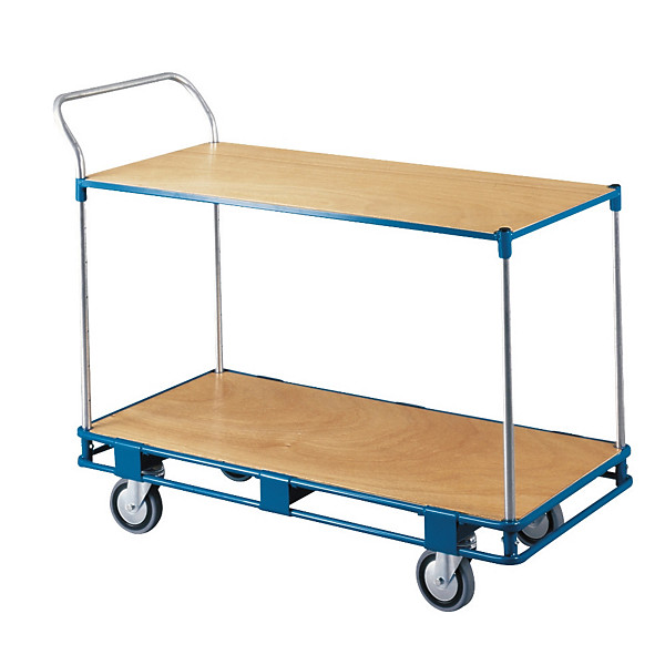 Chariot 2 étages, charge 200 kg