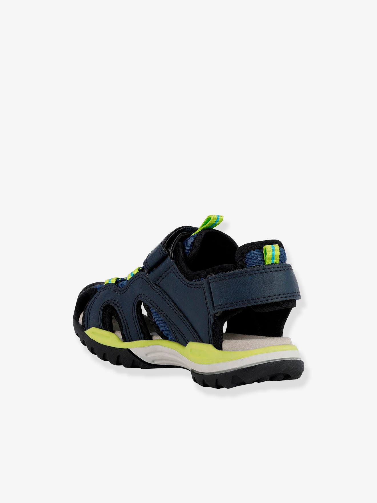 Sandálias J. Borealis BB GEOX®, azul escuro liso