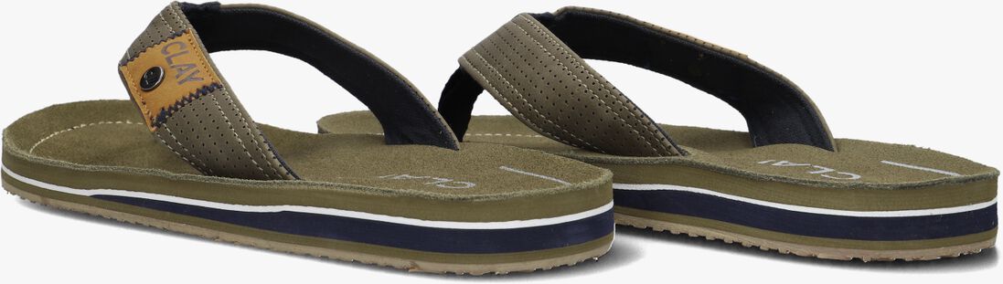 CLAY groene clay slippers clay001