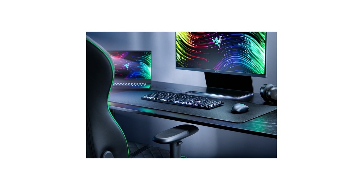 RazerDeathstalker V2, gaming toetsenbord  (Zwart, US lay-out, RGB leds, ABS keycaps)