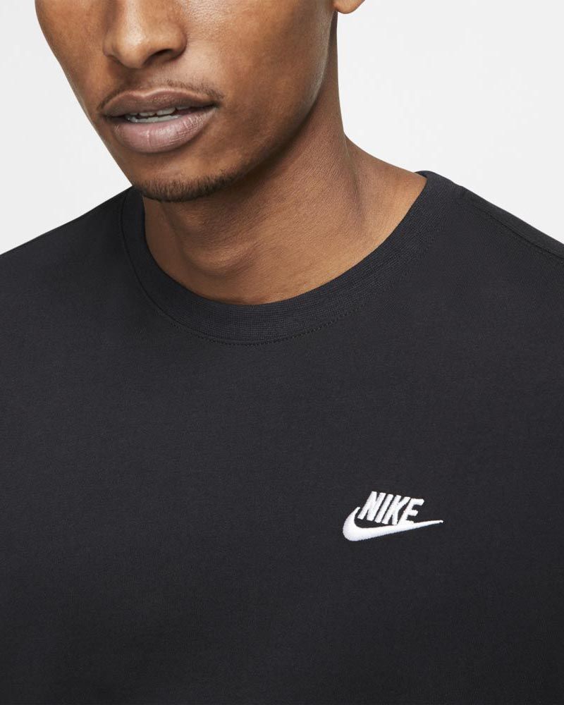 T-shirt Nike Sportswear Club Noir pour homme