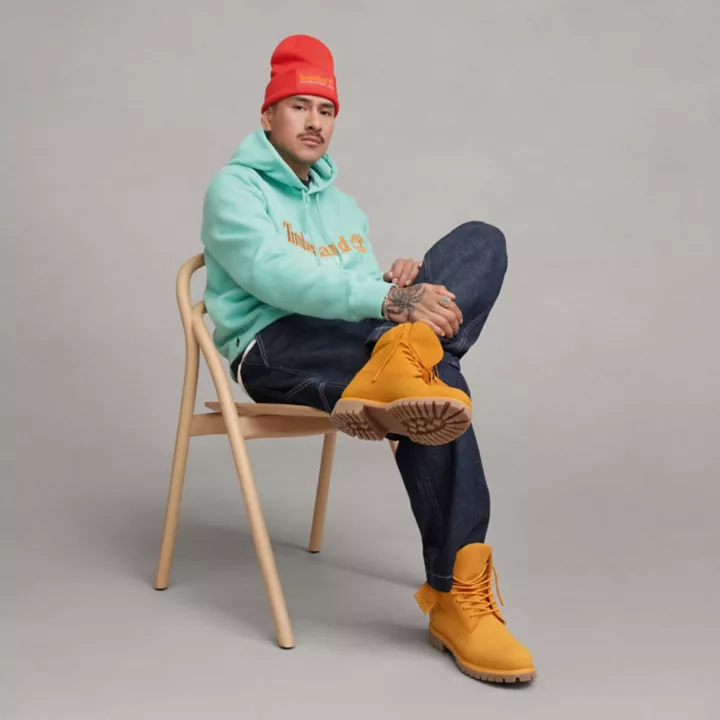 Timberland 50th Edition Premium 6-Inch Boot imperméables pour homme en orange