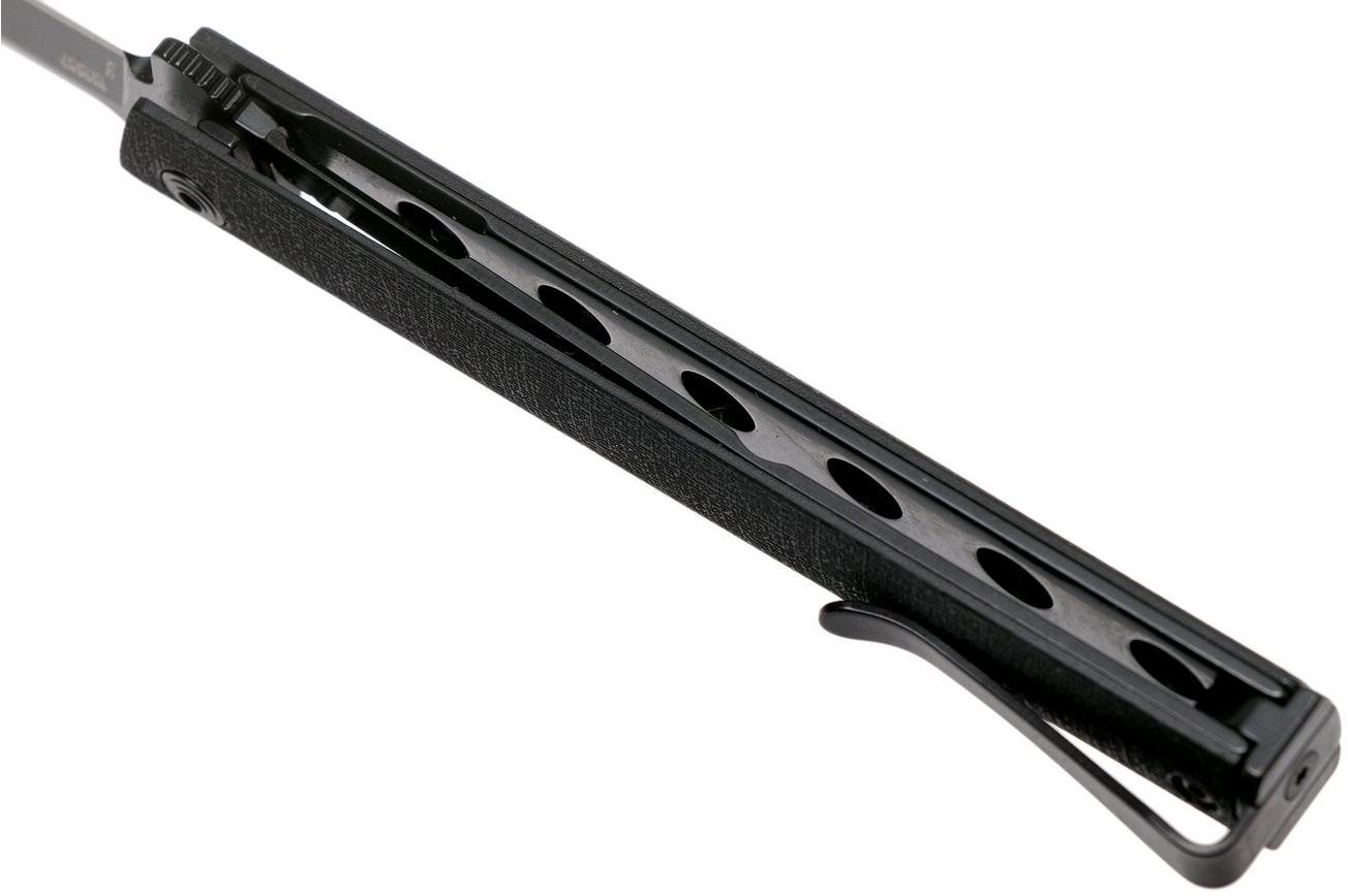 CRKT CEO Flipper Blackout 7097K zakmes, Richard Rogers design