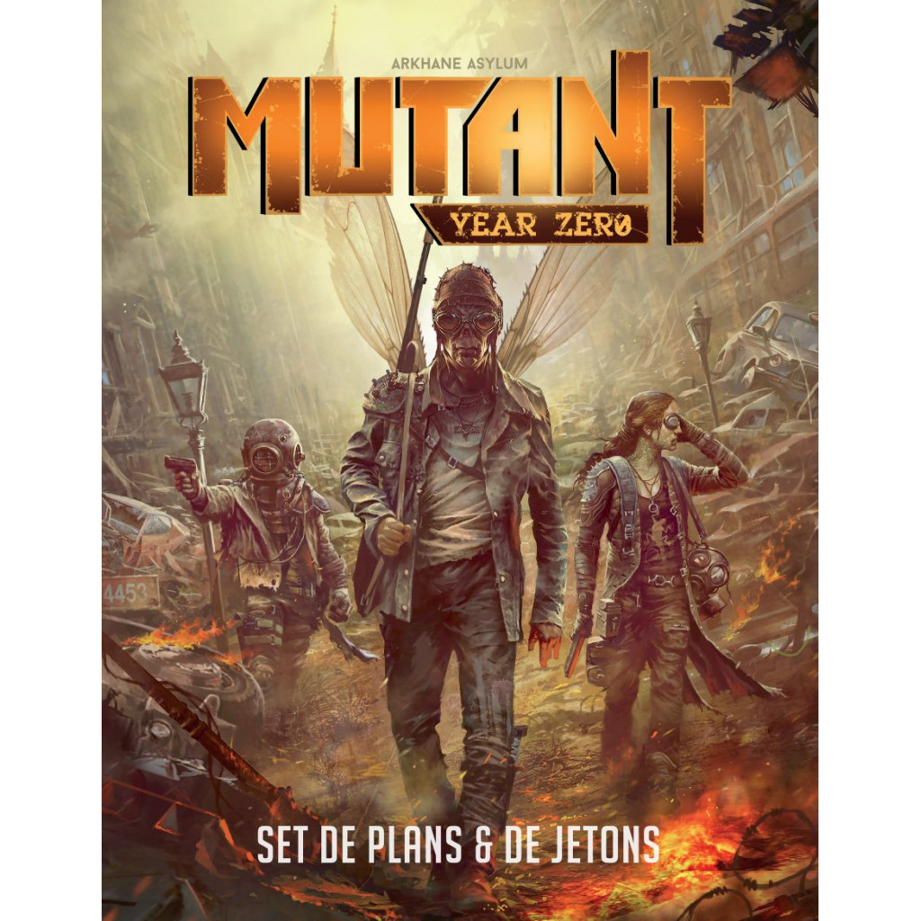 Mutant Year Zero : Set de Plans et de Jetons