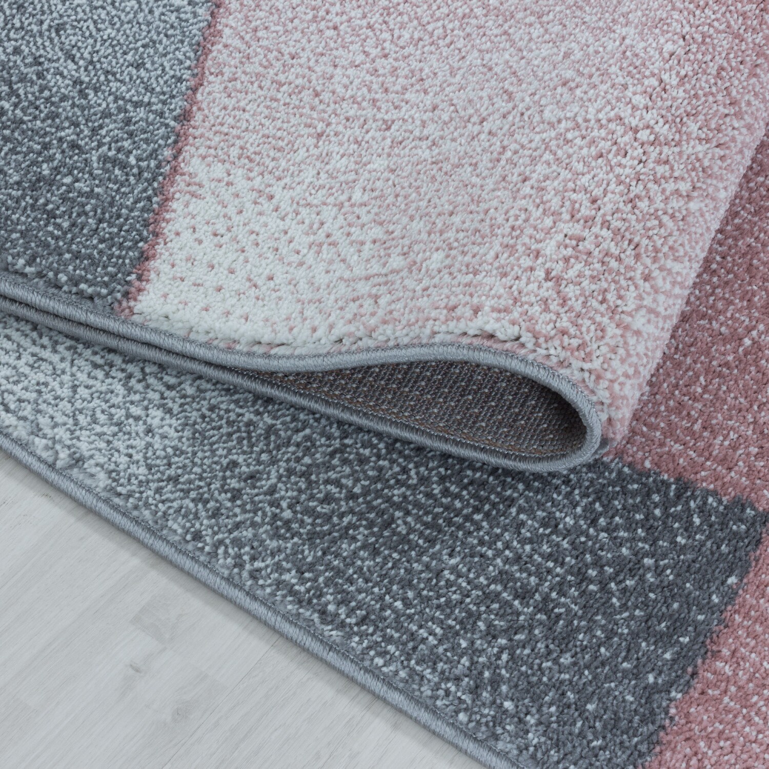 Wunderschöne Kurzflor Teppich, Moderner Designer Teppich rechteckig, Höhe 11 mm