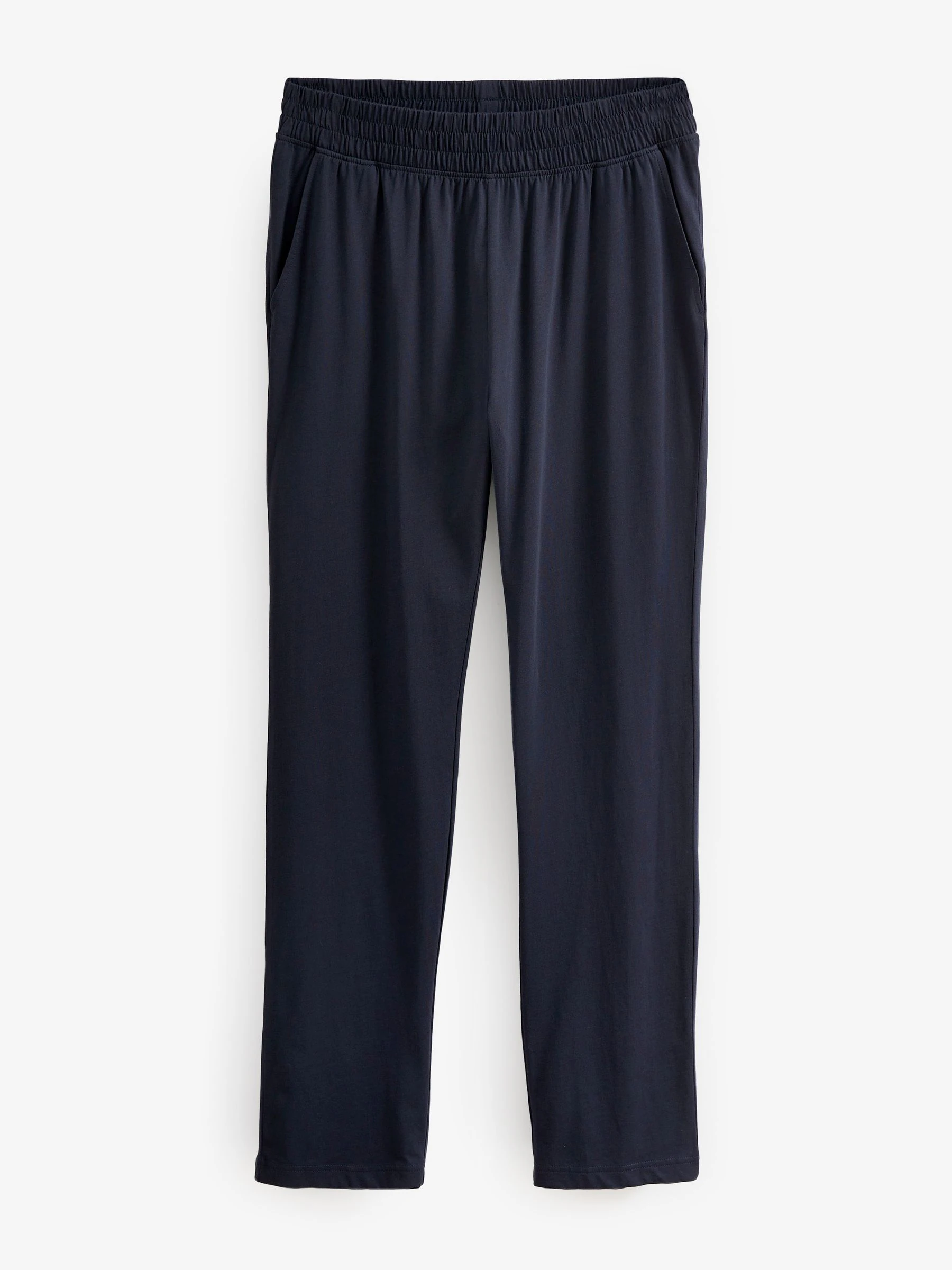 Leisteengrijs/marineblauw - Jersey pyjamaset met lange mouwen