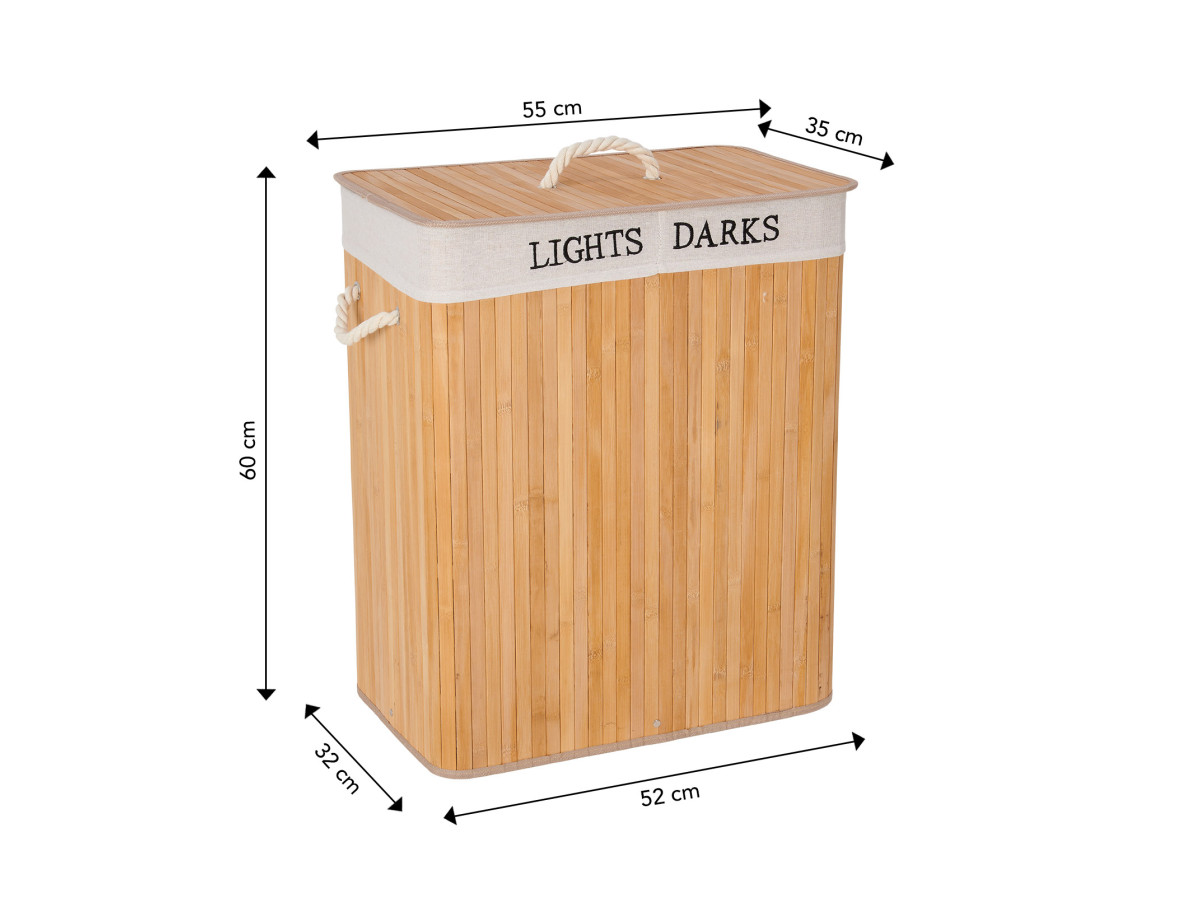 Infinity goods XL wasmand met deksel – 100 liter