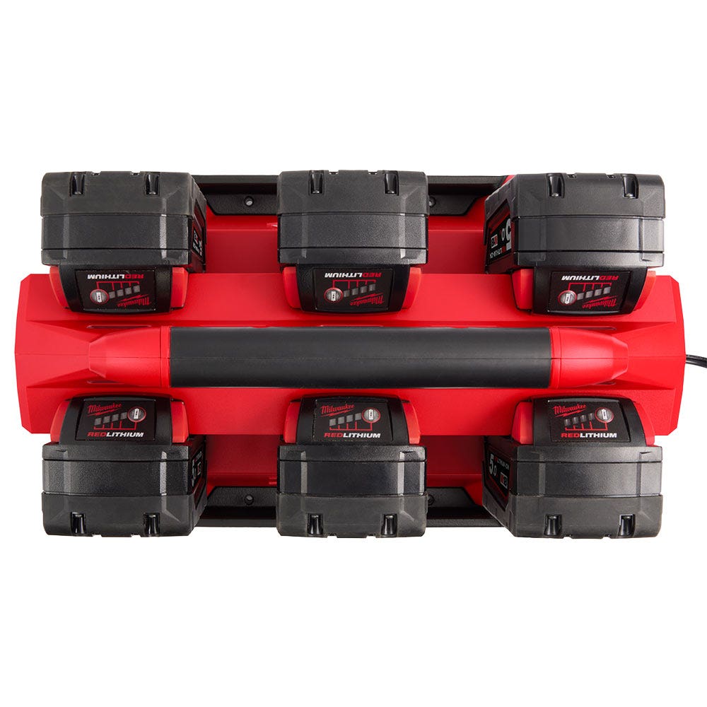 MILWAUKEE PACKOUT™ 6 Bay Rapid Charger M18PC6