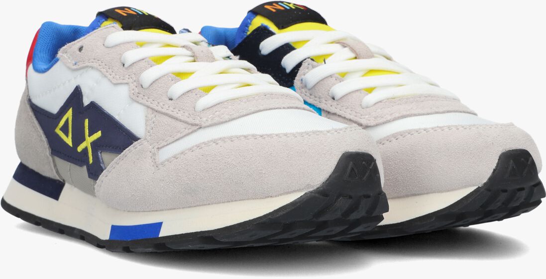 SUN68 grijze sun68 lage sneakers boys niki grazy boy