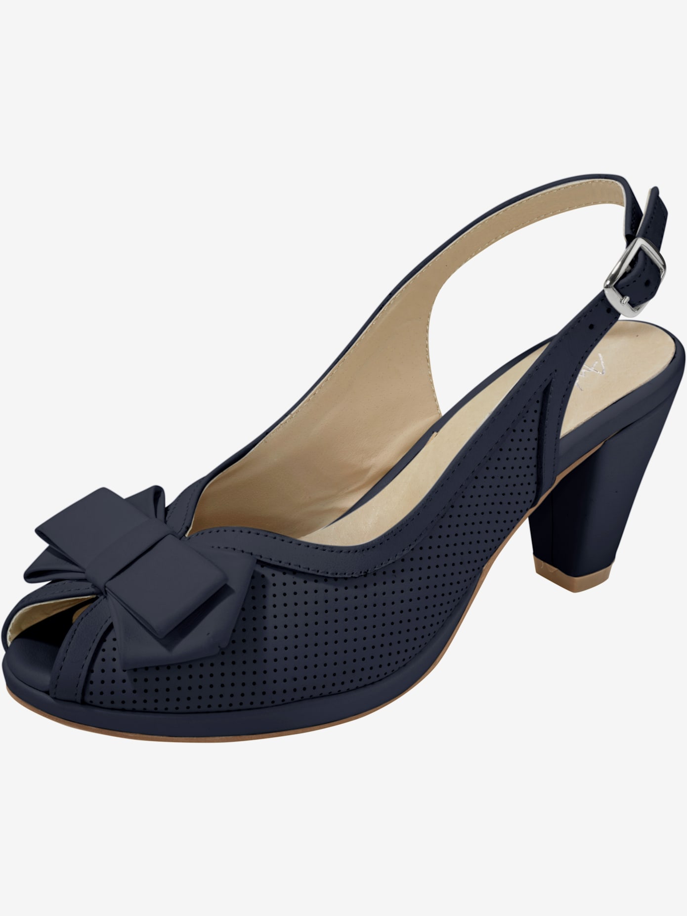 Sandales cuir nappa vachette doux