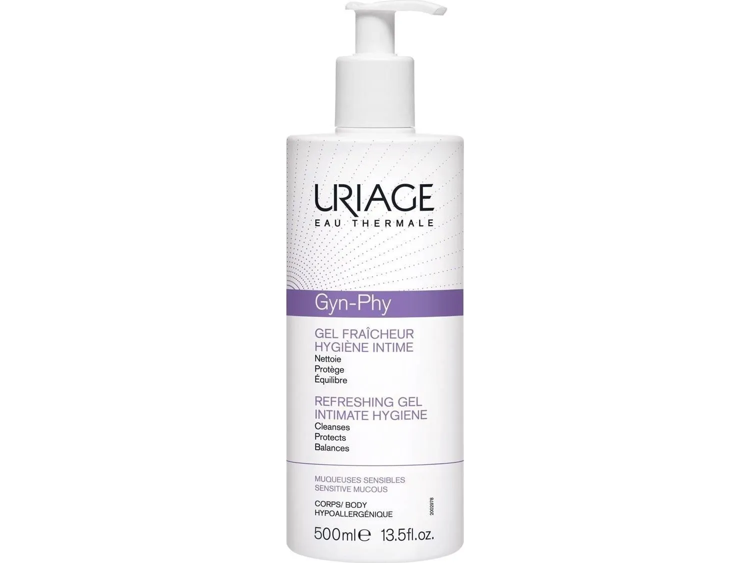 Uriage Gyn-Phy Intimate Hygiene Refreshing Gel 500 ml
