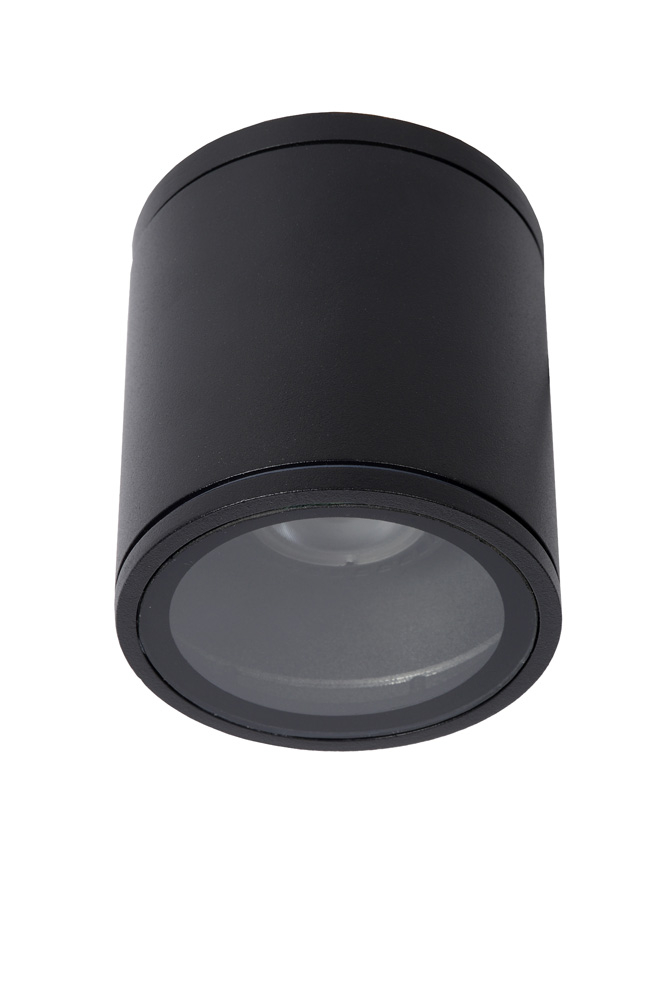 Lucide Aven plafondlamp 50W rond zwart