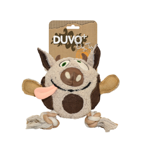 DUVO CACHORRO DE PELÚCIA VACA 30 x 24 x 10 CM