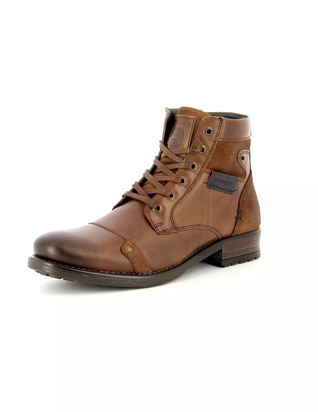 REDSKINS NITRO - Bottines & boots Cognac