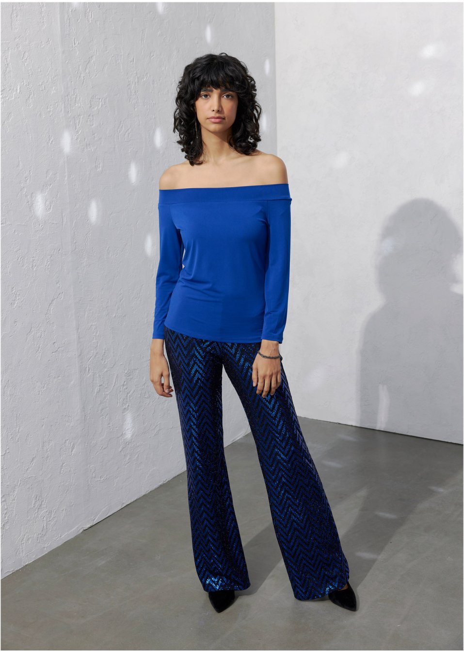 Pantalon à sequins