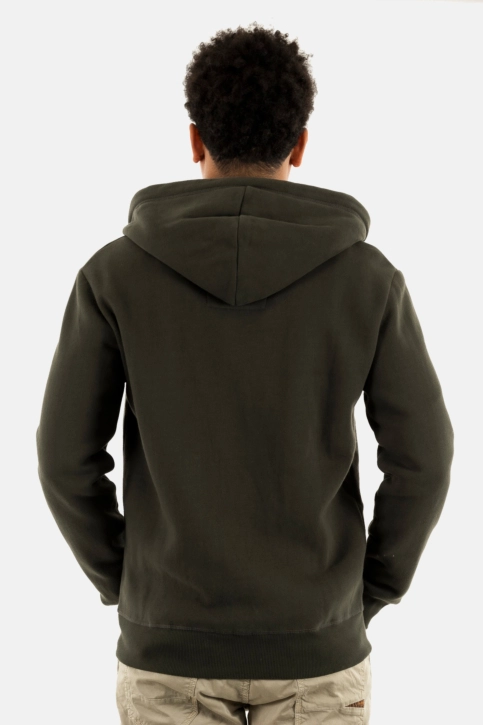 Sweat superdry essential logo 3jz dark grey green