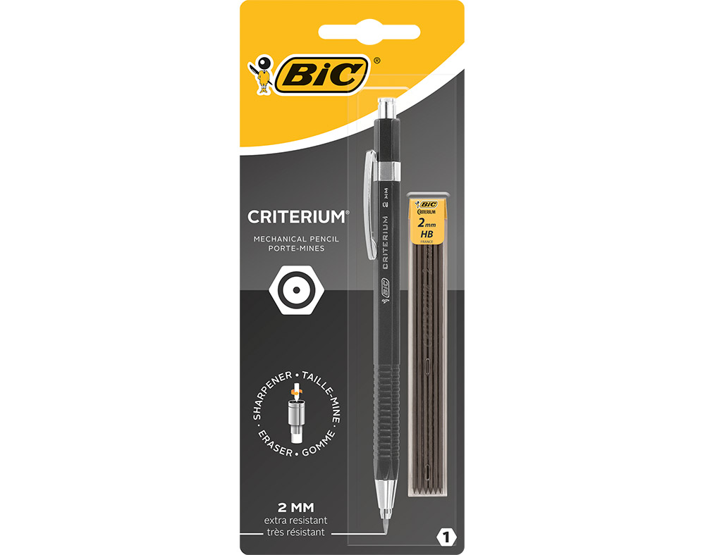 LÁPISEIRA   6 MINAS CRITERIUM BIC 2MM