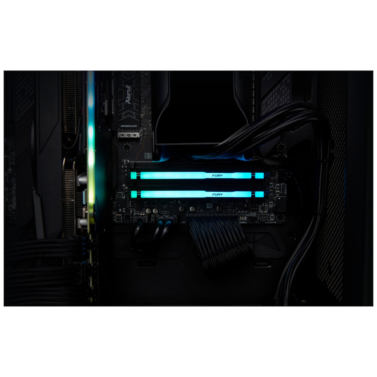 Kingston FURY Beast RGB 64GB DDR5 RAM 5600MT/s CL36 (sort)