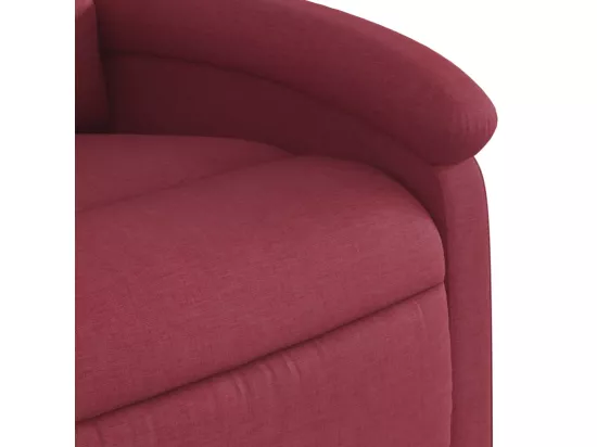 Fauteuil inclinable Rouge bordeaux Tissu