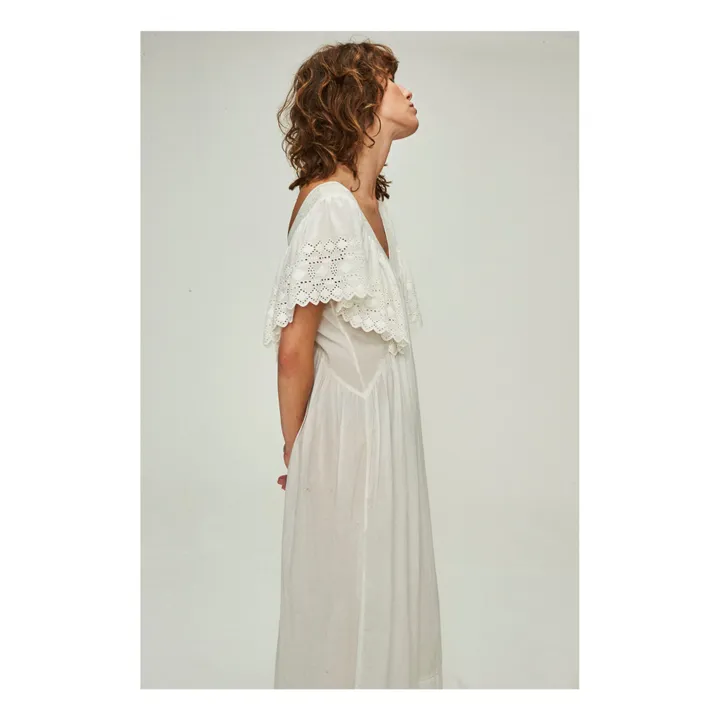 Faune Robe de Nuit Camelia | Ecru