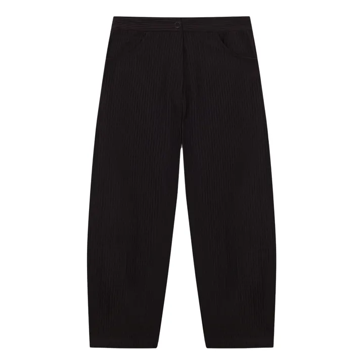 Cordera Pantalon Incurvé Tabular | Noir