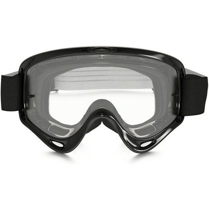 Masque cross Oakley O Frame MX Sand Jet Black écran transparent 2024 - Noir