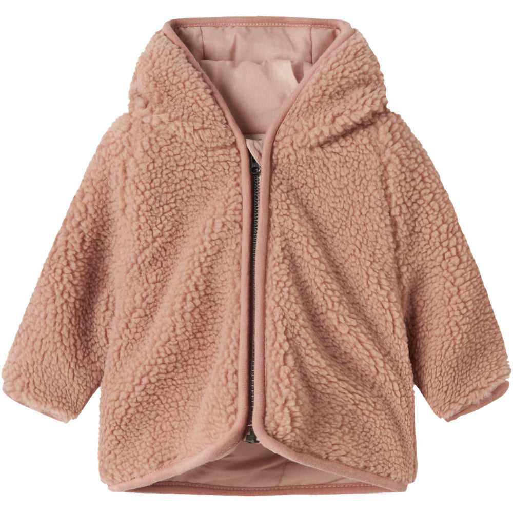 Køb Lil'Atelier Misty Rose Nbnnalo Sherpa Jkt Solid Lil