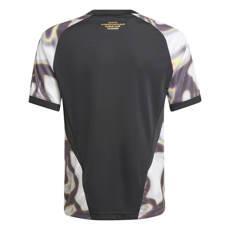 adidas T-shirt d'Entraînement Tiro Pride - Noir/Argenté/Bronze Enfant