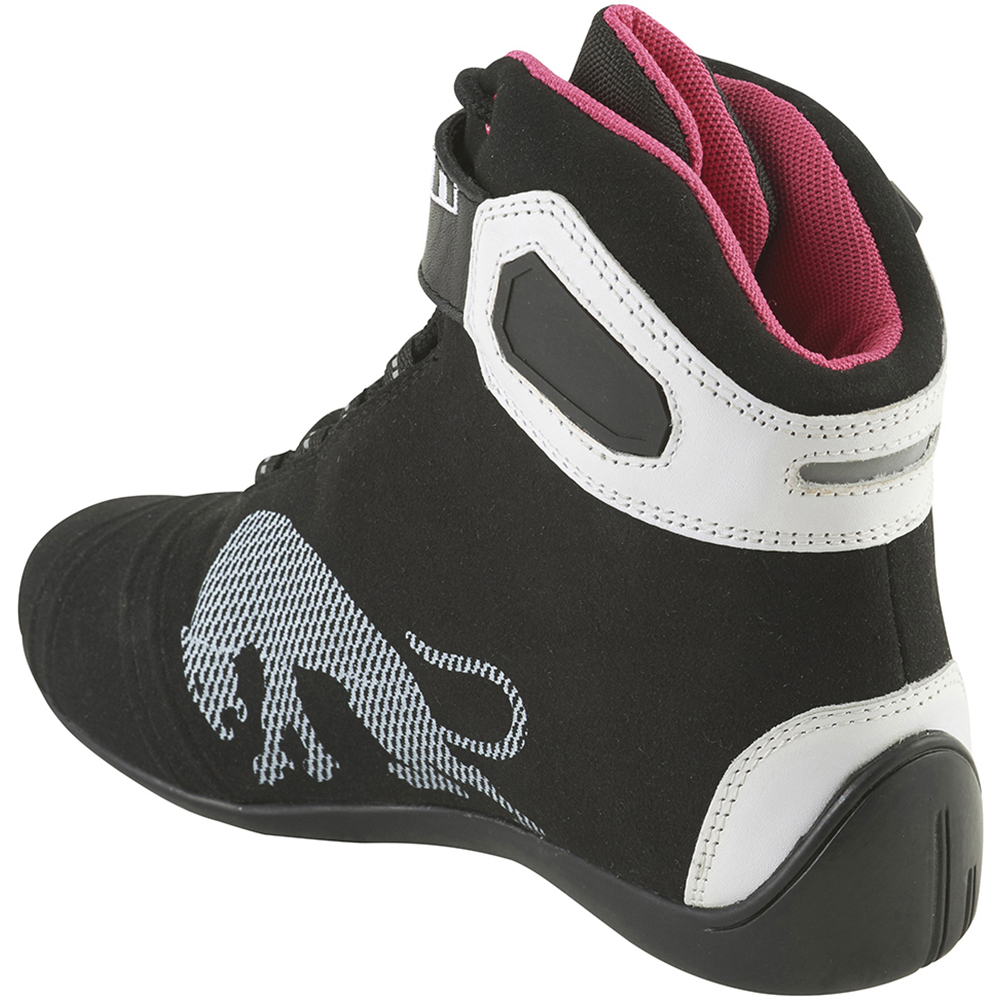 Furygan - Baskets Jet Lady D3O® Wateproof Noir / Blanc / Rose