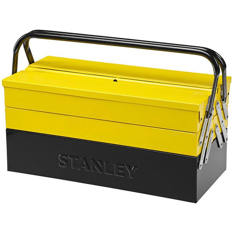 Boîte à outils métallique Stanley 5 plateaux