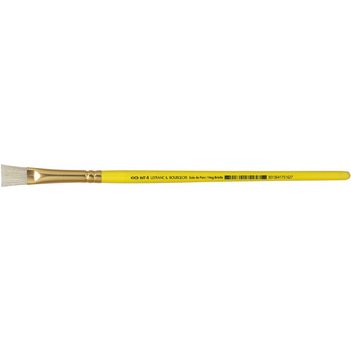 Pinceau brosse en soie de porc, plat, N.8