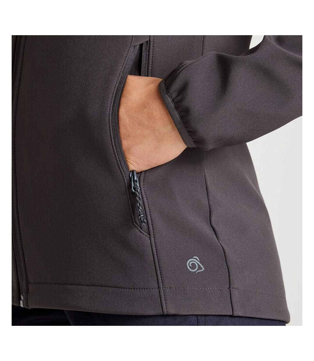 Craghoppers - Veste softshell EXPERT BASECAMP - Femme (Gris) - UTCG1706