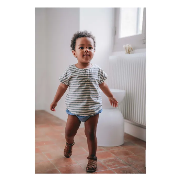 Loir Kurta Rayée | Vert
