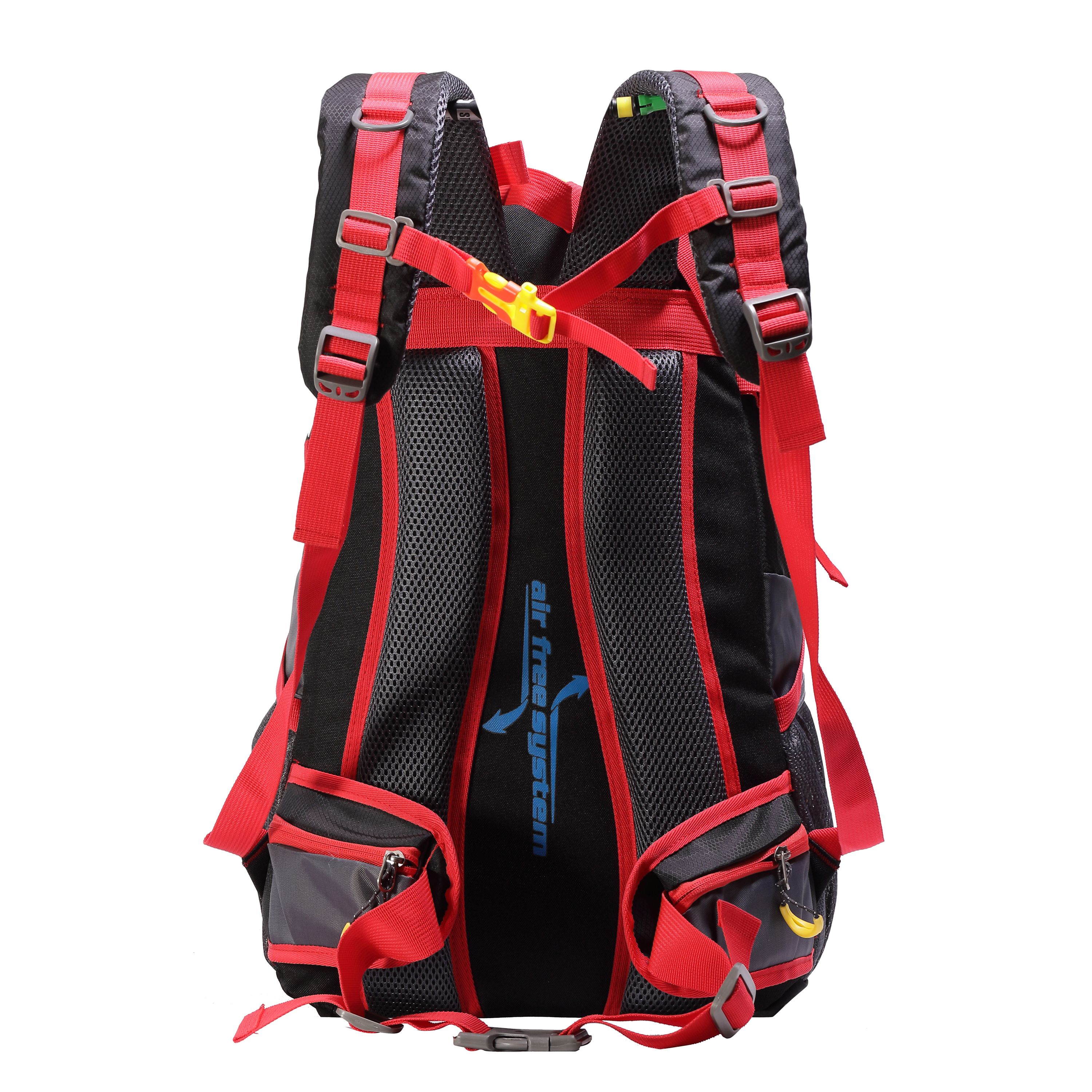 Wanderrucksack CIMA 40L schwarz/rot