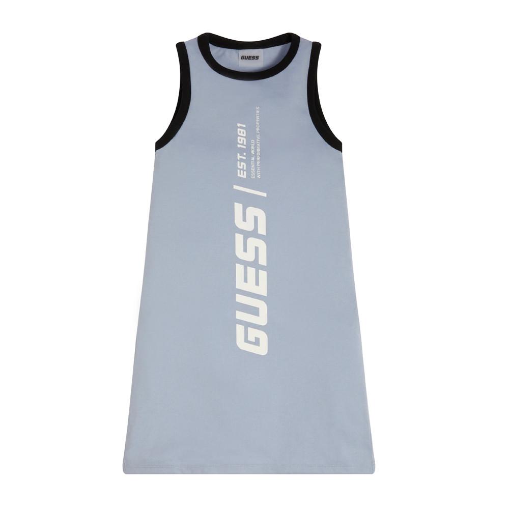 Guess Robe Bleu Fille Guess Dresses