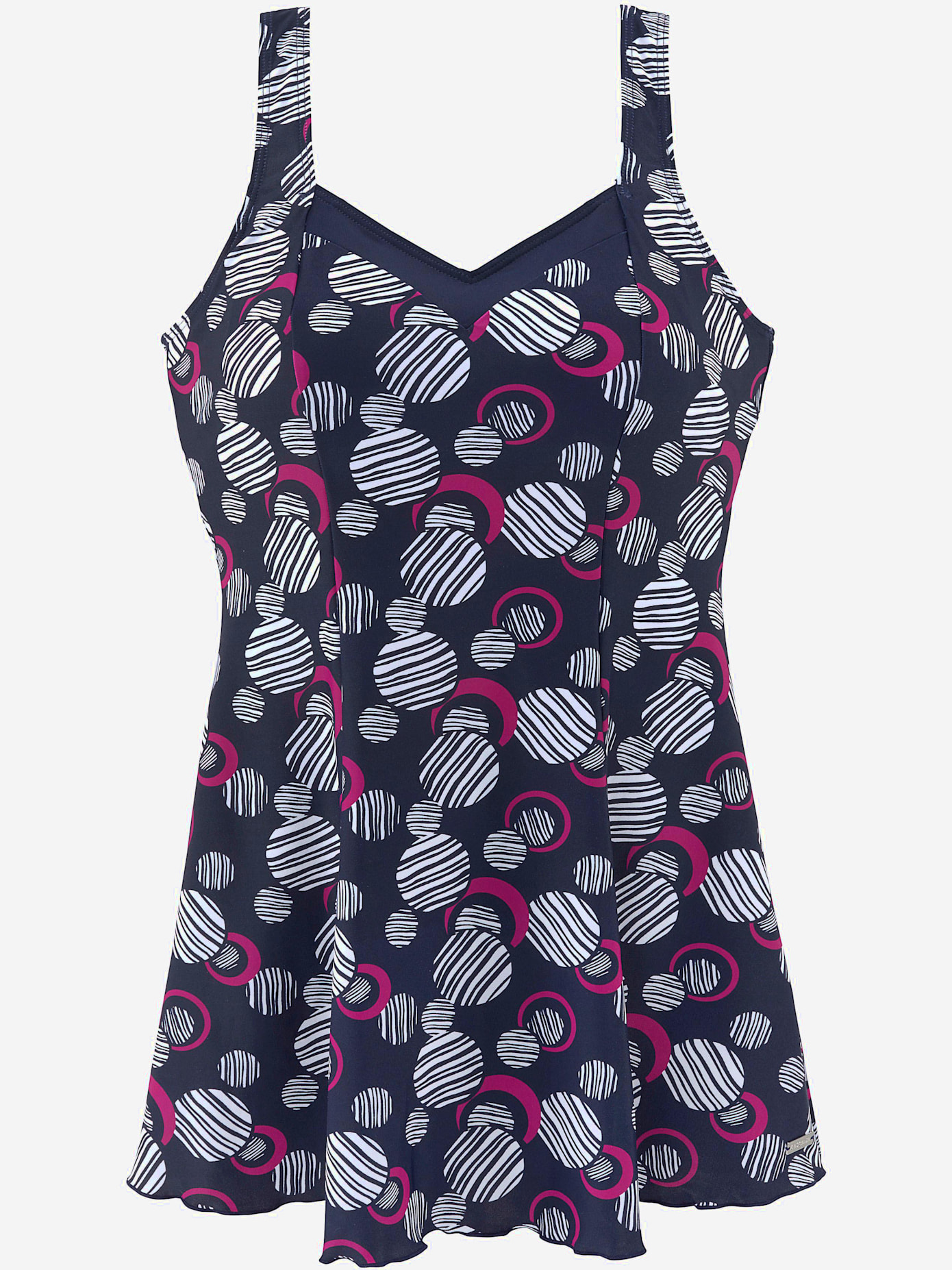 Robe de bain maillot de bain idéal pour les grandes tailles, jusqu'au bonnet d