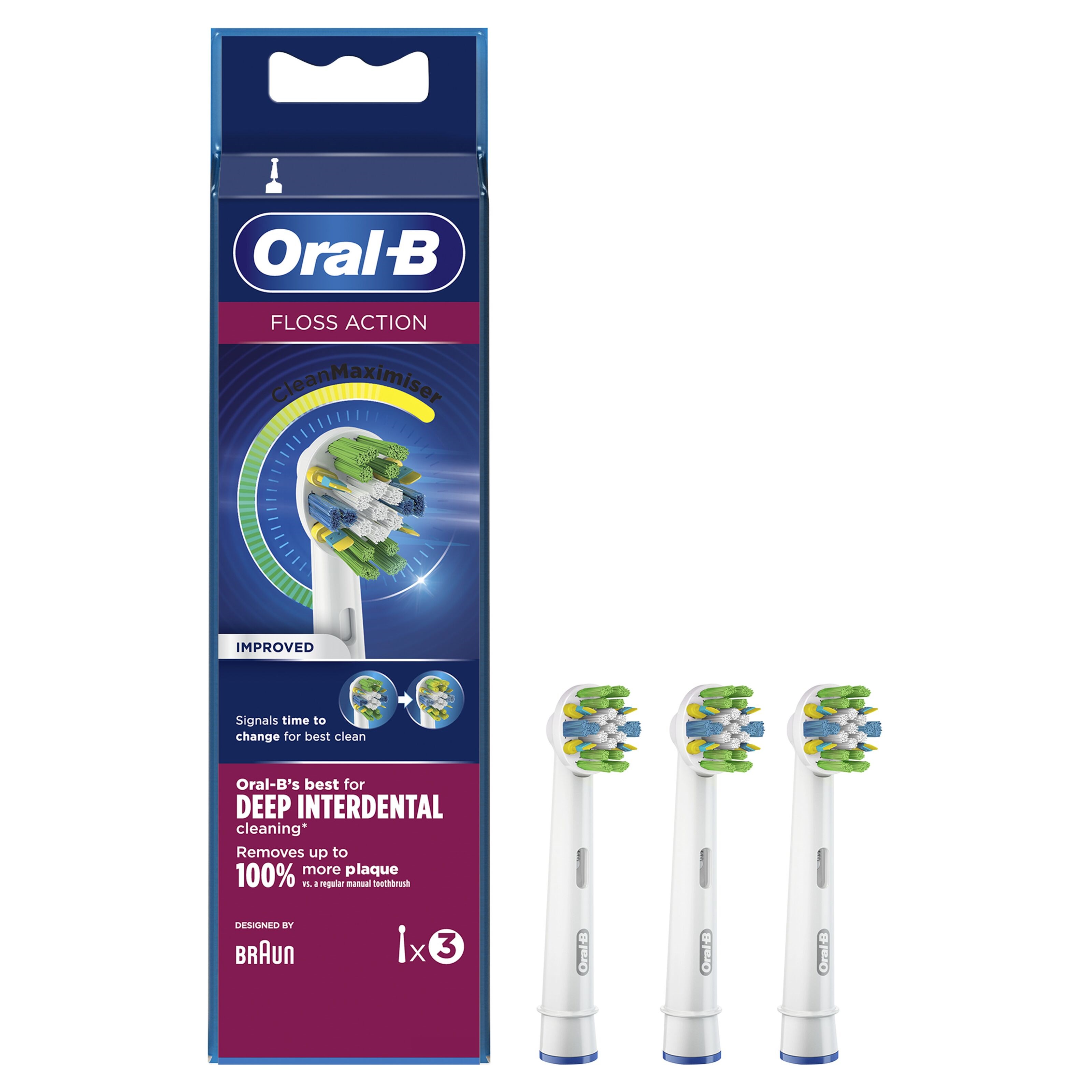 Oral-B FlossAction 3-pk.
