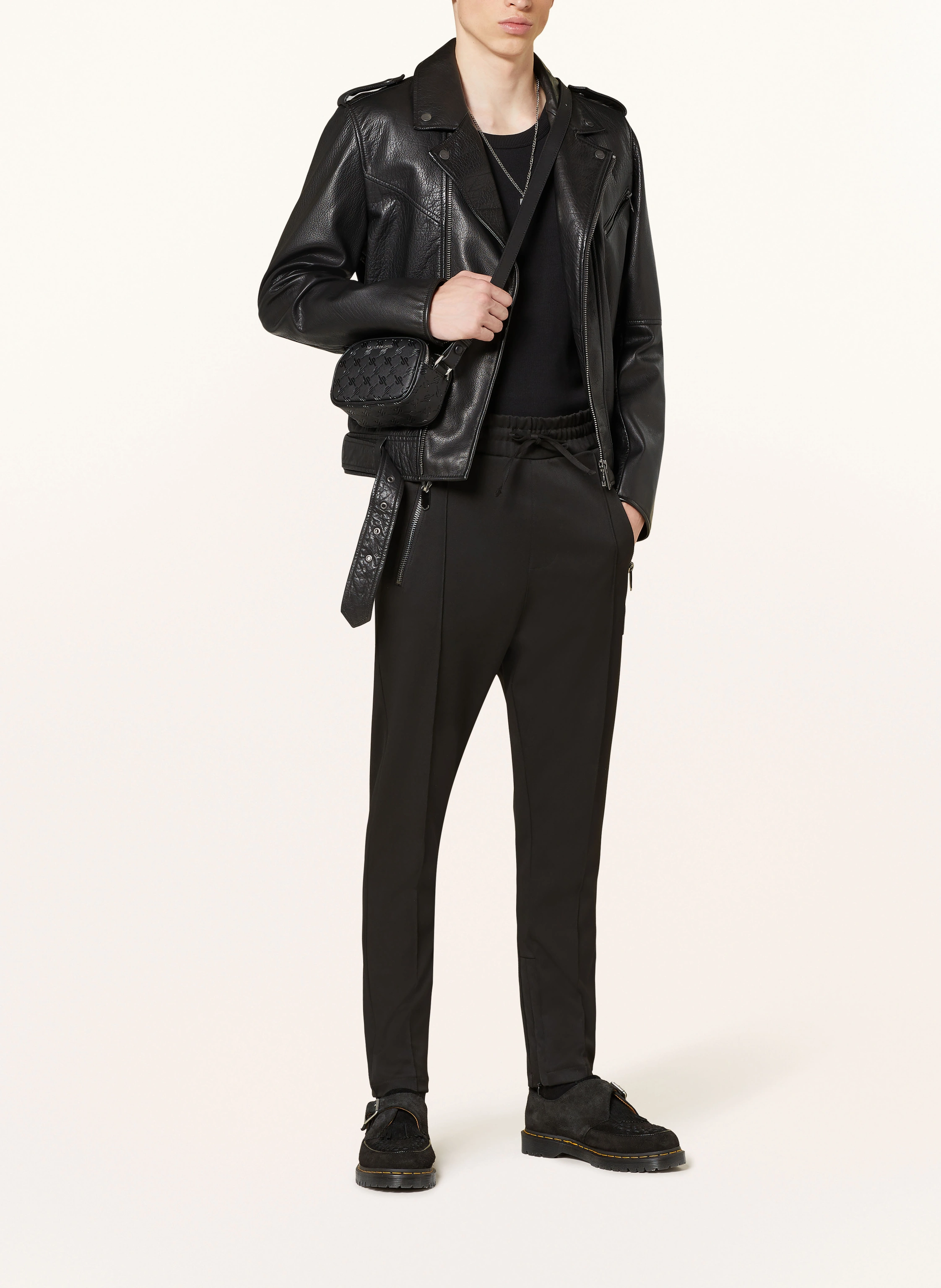 ELIAS RUMELIS Hose ERMILAN im Jogging-Stil Tapered Fit